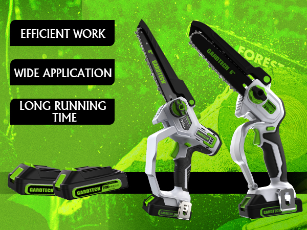 Battery powered chainsaw