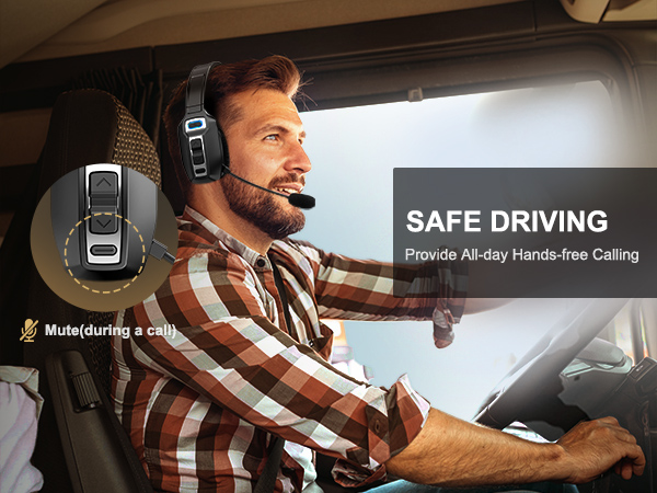 trucker Bluetooth headset
