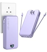 Ffnpua Portable Charger with Wall Plug, 20000mAh USB C Power Bank Fast Charging, External Battery...