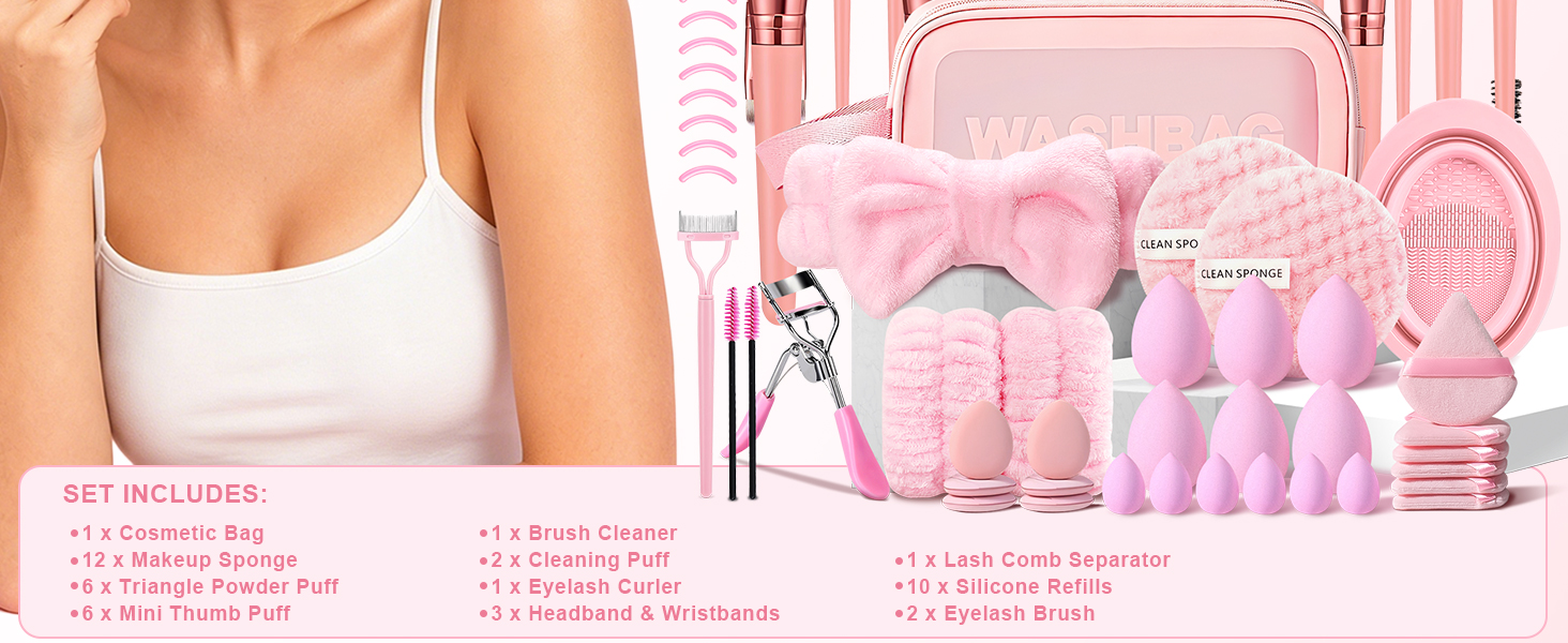 Makeup Tool Set with Case