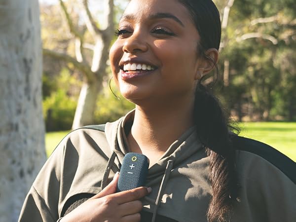 MEE audio goSPKR Wearable Clip-on Bluetooth Speaker