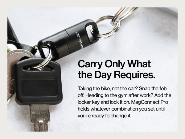 magnetic keychain key holder