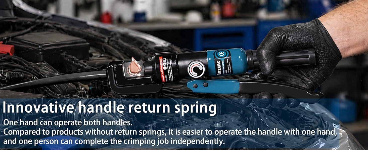 innovative handle returen spring