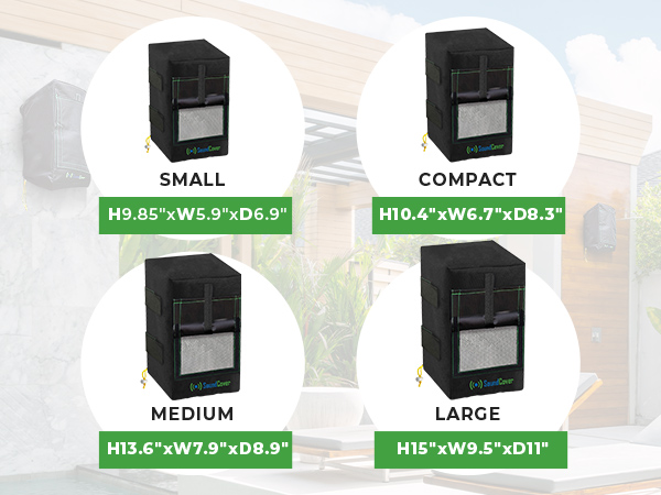 outdoor speaker covers heavy duty water sun sand protection UV 50 snug fitting dust double stitch