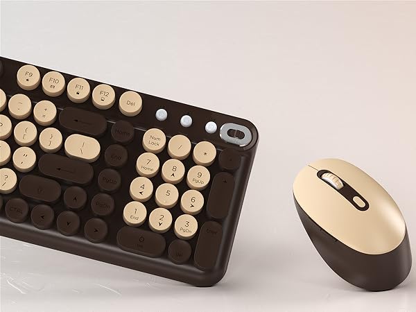 Wireless Keyboard and Mouse Combo