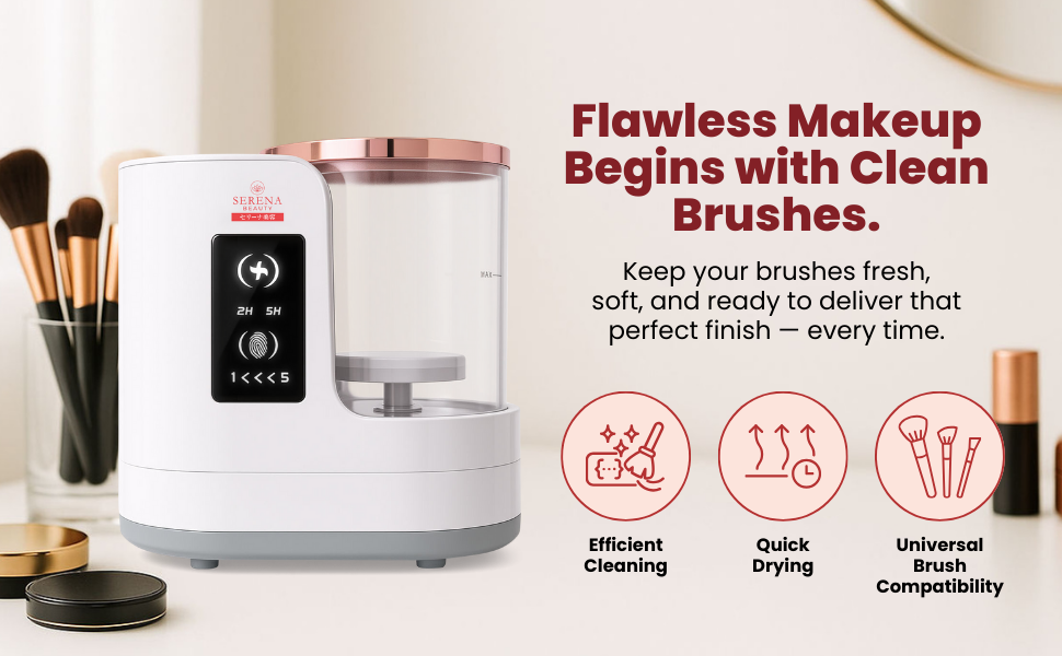 makeup brush cleaner