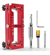 KATA Door Hinge Jig for Router, Adjustable Mortise Jig for 2.5" - 5" Hinges | Door Hinge Template...