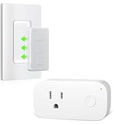 Remote Control Outlet Plug Switch, BN-LINK Wireless Light Remote Switch - Magnetic Removable, No ...