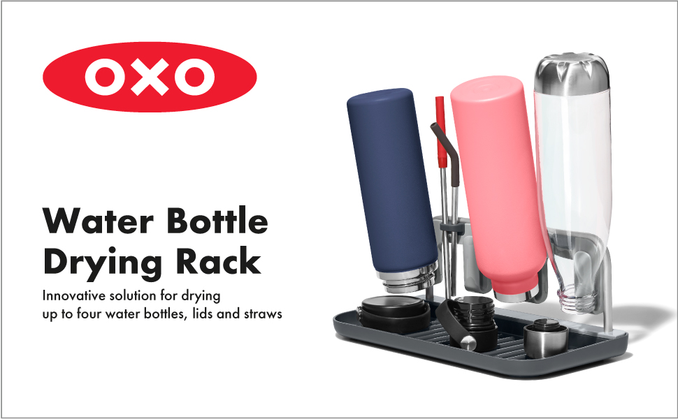 OXO GG ALUMINUM FRAME BOTTLE DRYING RACK