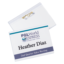 Pin Style Name Badges