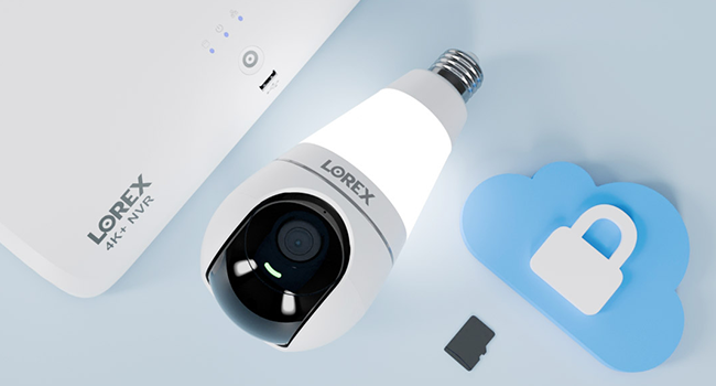 SL300 Lorex 2K Wi-Fi Smart Lightbulb Camera