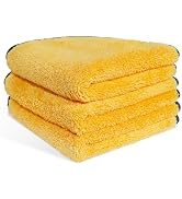MRD'S HOME Premium Microfiber Towels,16inch*14inch-420GSM Microfiber Cleaning Cloth Car Drying To...