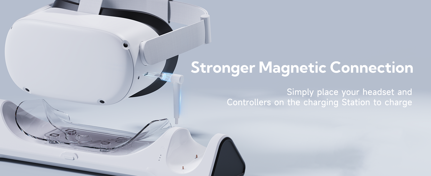 ZYBER Charging stand for Meta quest 2