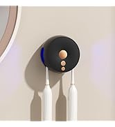 Toothbrush Holders for Bathrooms,Rechargeable Travel Toothbrush Holder,Wall Mounted Toothbrush Or...