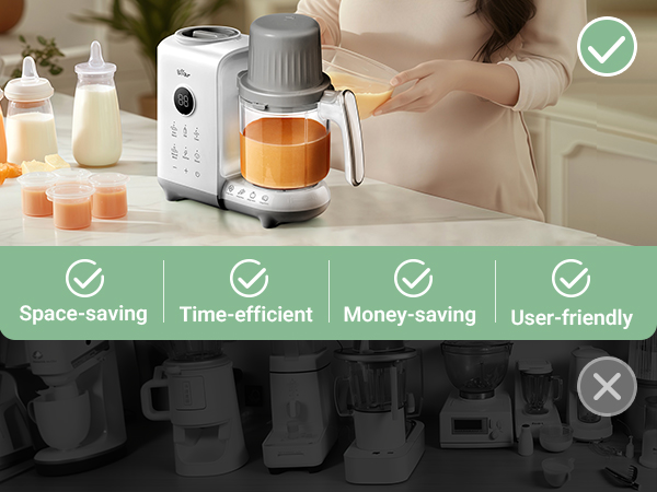 baby food maker steamer and blender