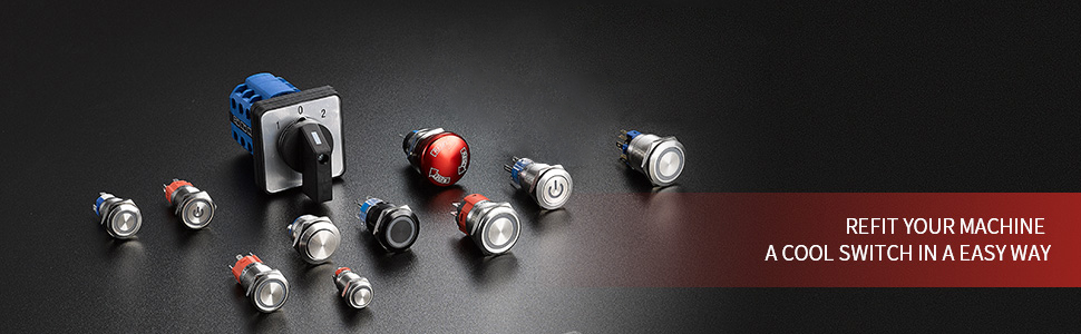 latching push button switch