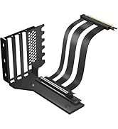 GLOTRENDS 3-Slot GPU Support Bracket with 150mm PCIe 5.0 Riser Cable for GPU Vertical Mount, Comp...