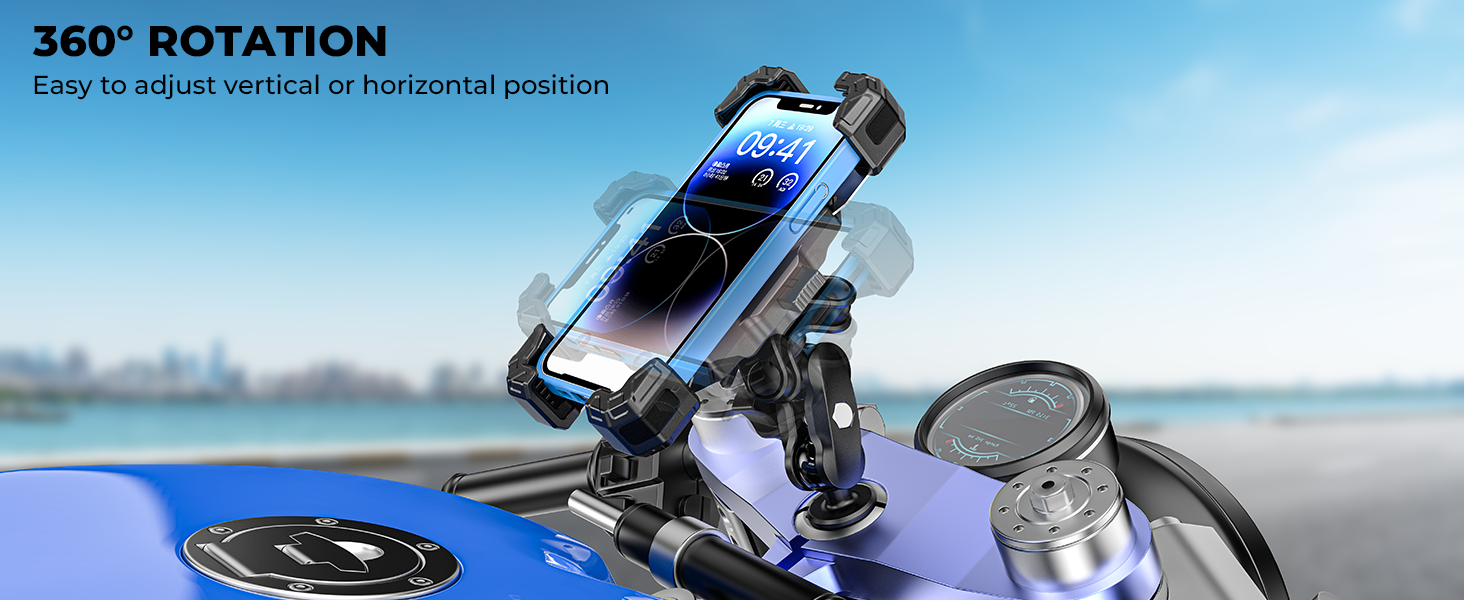 motorcycle phone mount