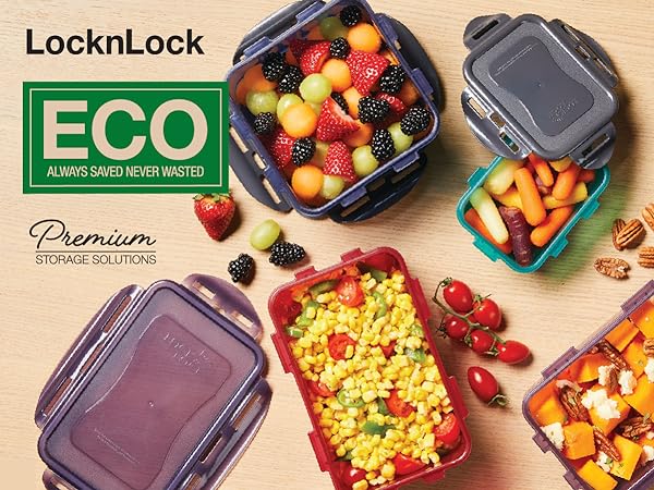 LocknLock food storage is always saved never wasted