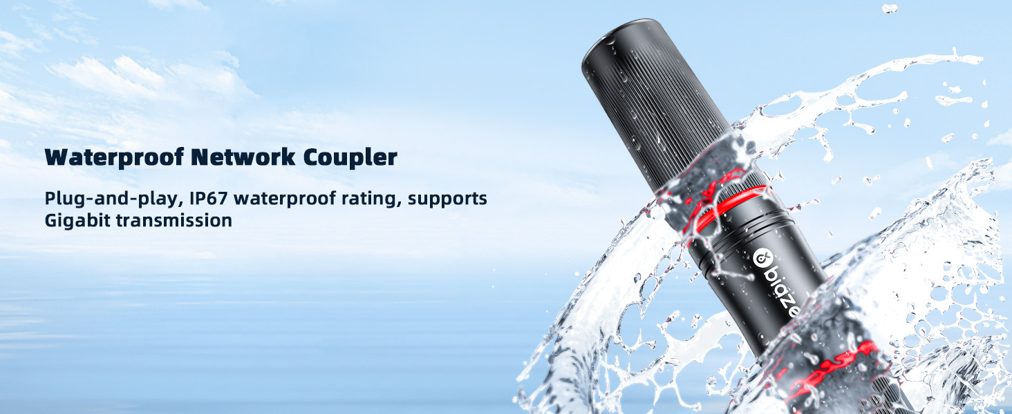 Waterproof RJ45 Coupler