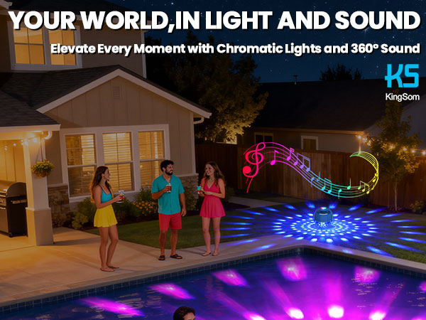 Bluetooth pool speaker