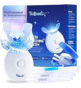 VieBeauti Teeth Whitening Kit with LED Light: Tooth Whitener with 35% Carbamide Peroxide, Reminer...