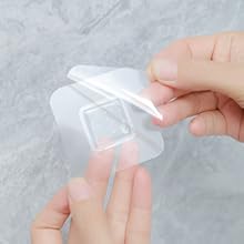 Installation step 2, tear off the protective film of the Adhesive