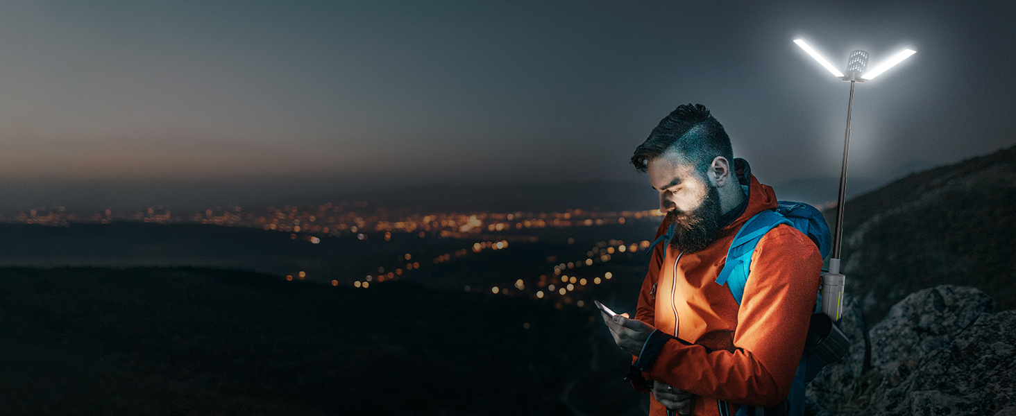 camping lights battery powered