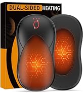 Hand Warmers Rechargeable 2Pack, Dual-Sided Heating Electric Hand Warmer, 3 Temperature Handwarme...