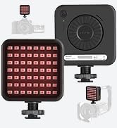 Ordro LN-5 Mini IR Night Vision Light Infrared Photography Light for Video Camera Camcorder Built...