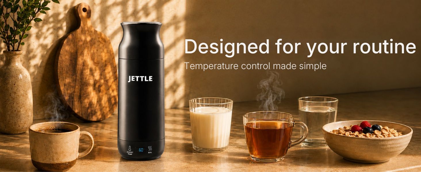 Designed for your routine: Temperature control made simple