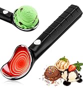 DLUCK Heated Ice Cream Scoop, Rechargeable Electric Ice Cream Scooper – Heats Up to 158°F for Har...