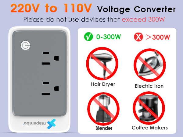 220V to 110V voltage converter