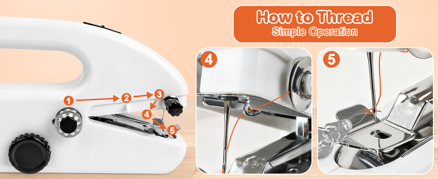 Mini Handheld Sewing Machine