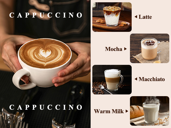 RAFOW Milk Frother Lets You Enjoy Delicious Frothy Coffee at Home