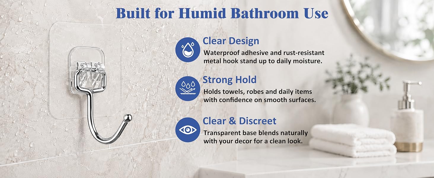 Built for Humid Bathroom Use