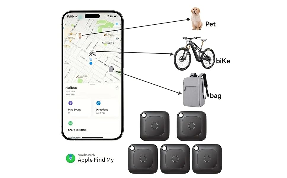 Mini GPS Tracker for pets and valuables