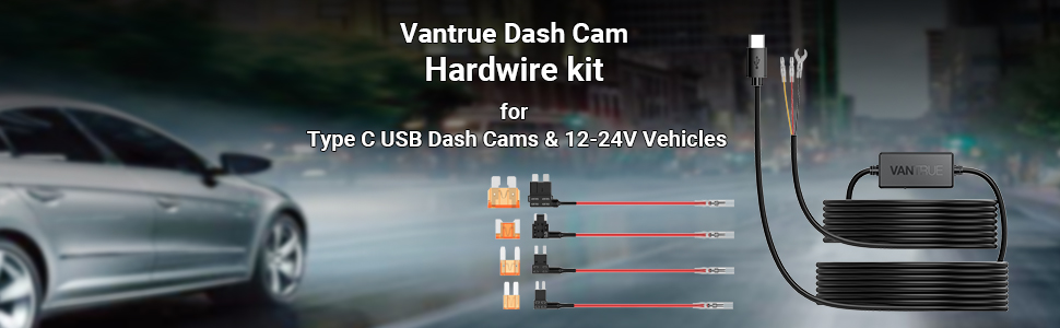 hardwire kit cable for car dash camera