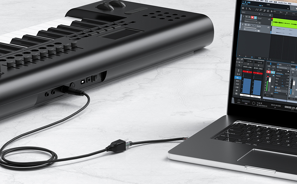 RJ45 to 5pin male/female xlr