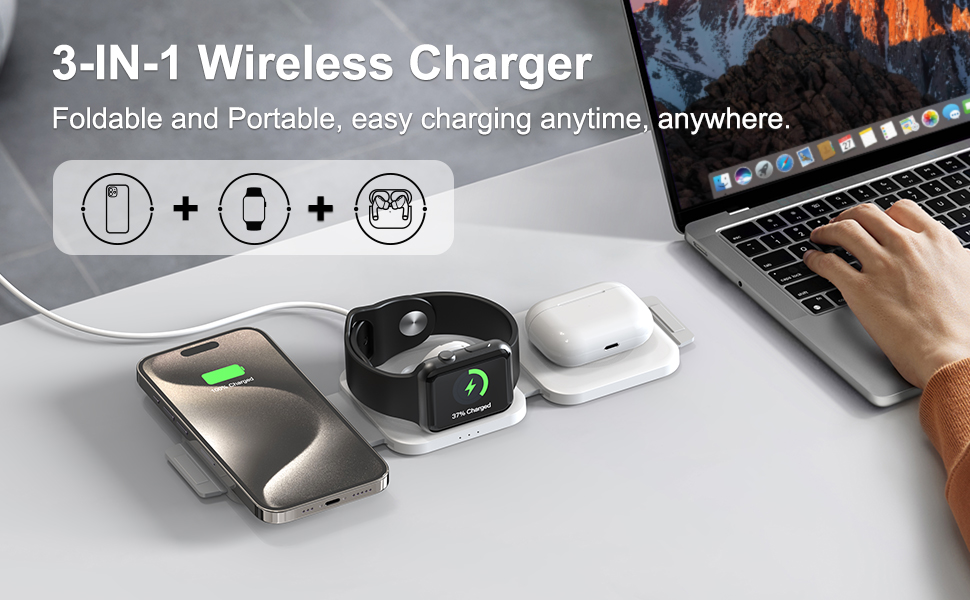 3 in 1 Wireless Charger