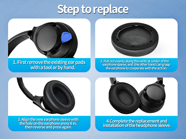 Anker Soundcore Life Q20 Q20 BT Headphone Earpads 