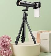 MIAO LAB 20-60X Zoom Telephoto Lens, High Power Telephoto Mobile Cell Phone Lens with Tripod &amp; Un...