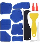 Caulking Tool, 12 Pieces Silicone Sealant Finishing Grout Tools Kit, Caulk Skirting Boards &amp; Base...