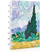 Eagle Discbound Junior Size/ A5 Notebook, Customizable Refillable Loose Leaf Planner, Poly Cover,...