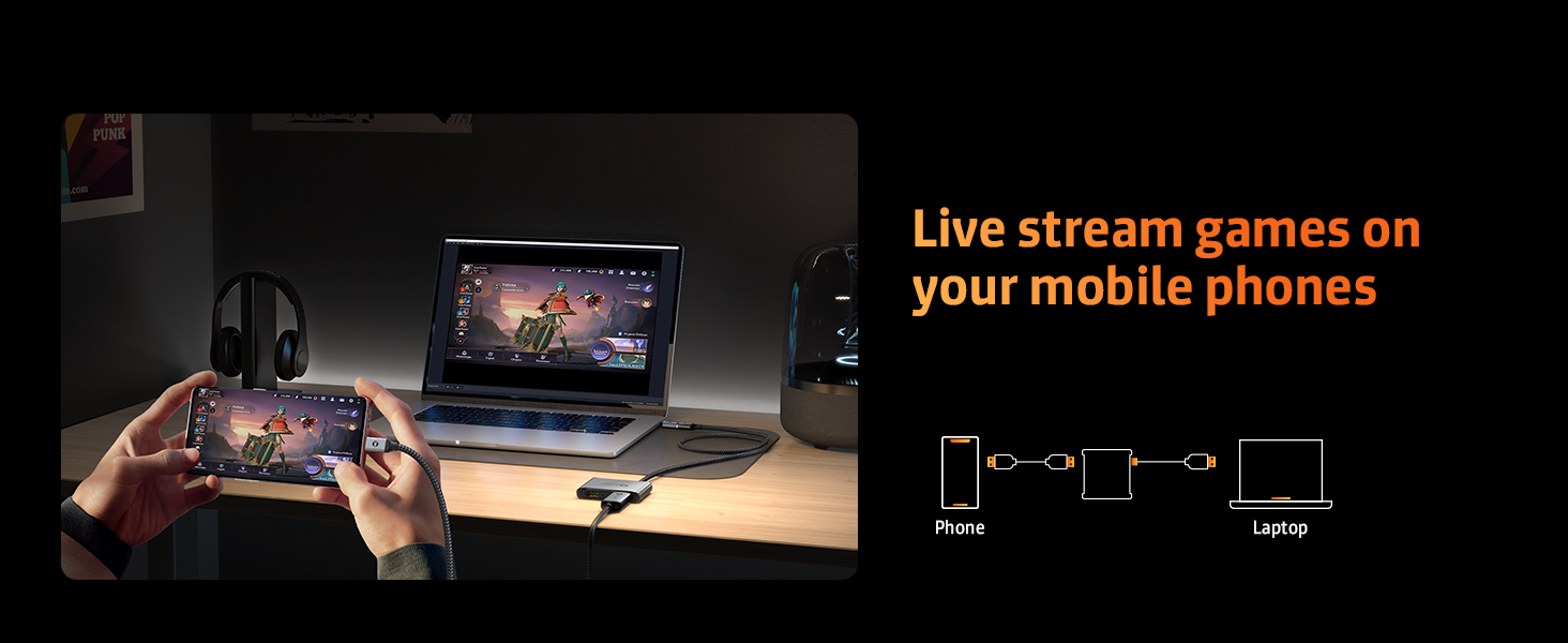 Live stream your mobile game