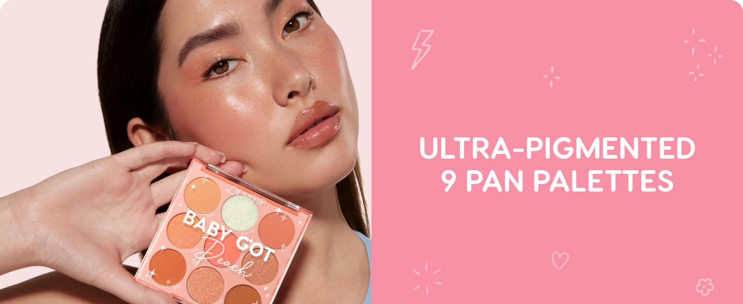 ColourPop Eyeshadow Palette - High-Pigment Eye Makeup with a Long-Wearing Formula