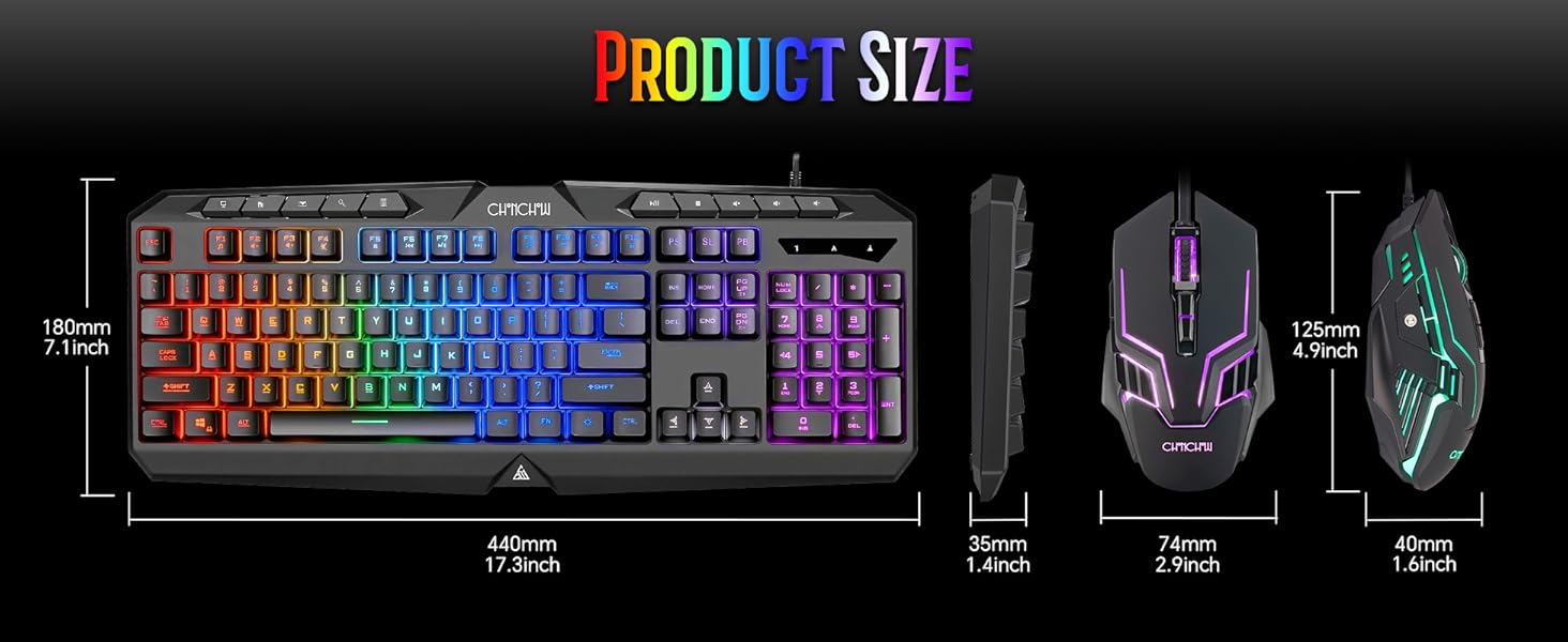 gaming keyboard and mouse