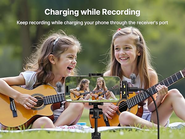 charging while recording