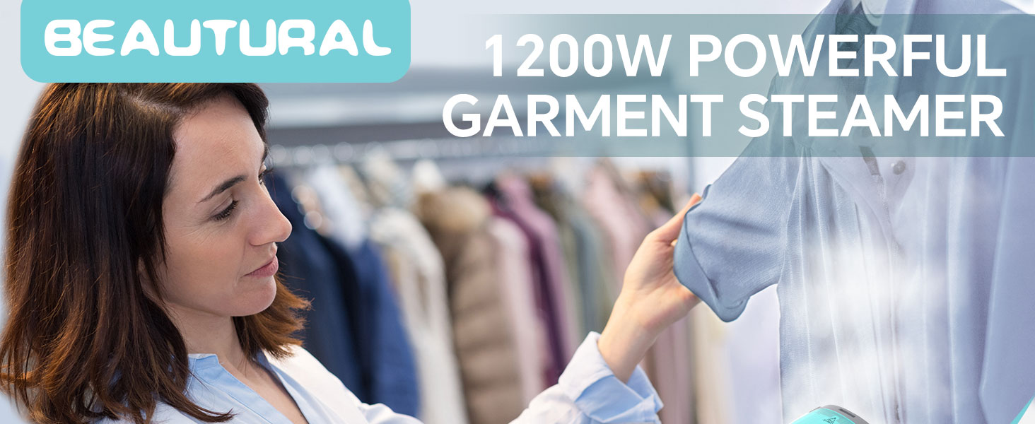 1200W POWERFUL GARMENT STEAMER
