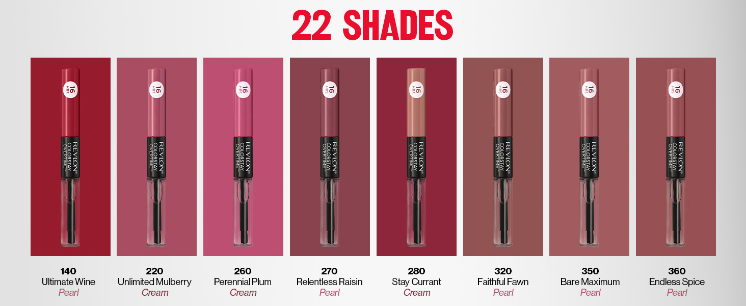 22 shades